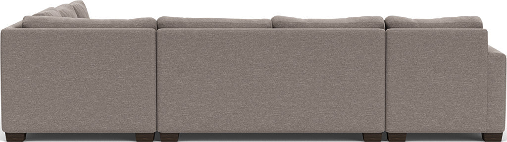 Track 141" Corner Sectionals w. Left Chaise - Bennett Praline