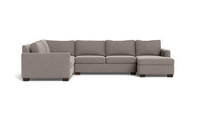 Track 141" Corner Sectionals w. Right Chaise - Bennett Praline