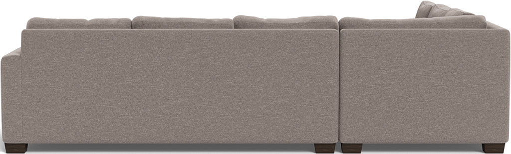 Track 121" Left Corner Sectional - Bennett Praline