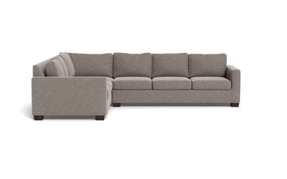 Track 121" Left Corner Sectional - Bennett Praline