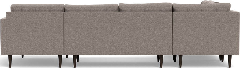 Wallace 130" Corner Sectionals w. Right Chaise - Bennett Praline