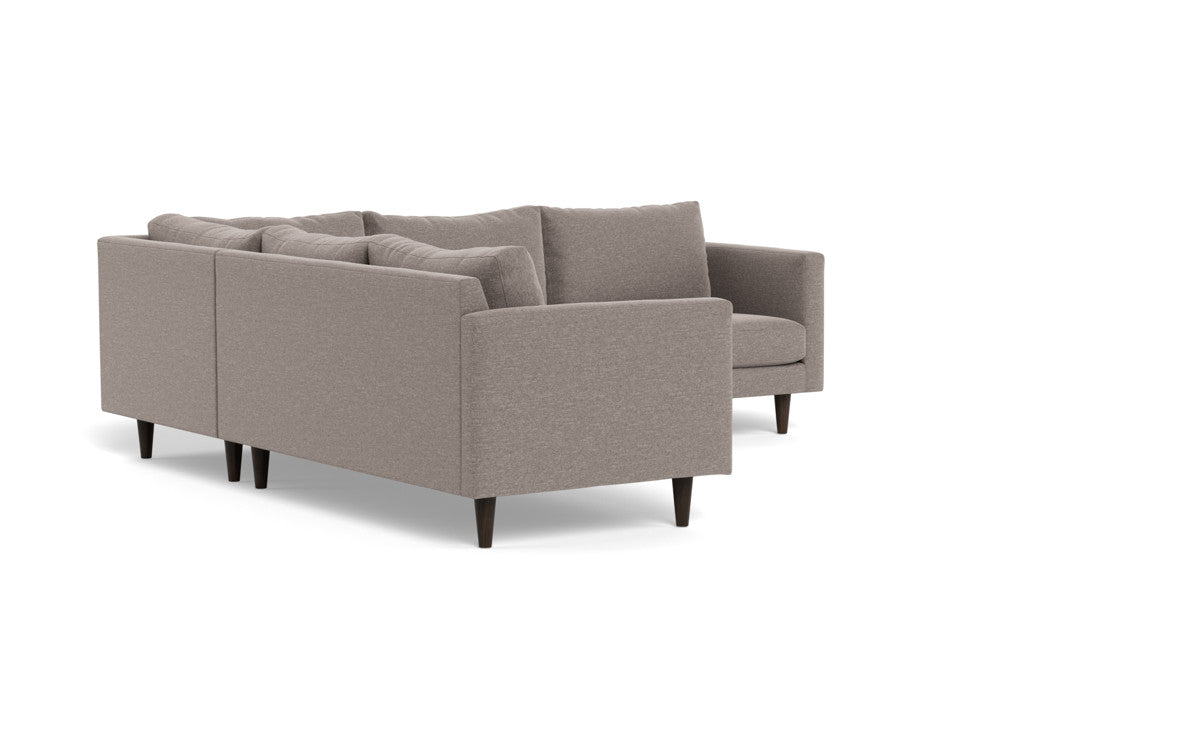 Wallace 102" Untufted Corner Sectional - Bennett Praline