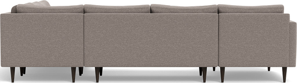 Wallace 130" Untufted Corner Sectionals w. Left Chaise - Bennett Peacock