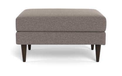Wallace Untufted Ottoman - Bennett Peacock