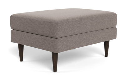 Wallace Untufted Ottoman - Bennett Praline