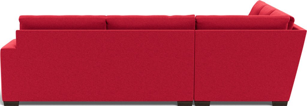 Mas Mesa 127" Deep Corner Sectional - Bennett Red