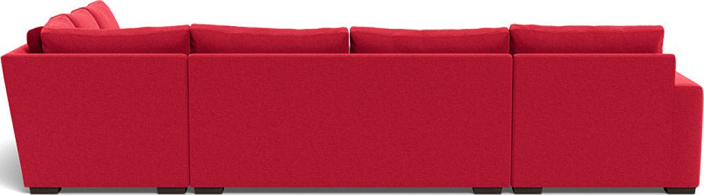 Mesa 156" Corner Sectionals w. Left Chaise - Bennett Red