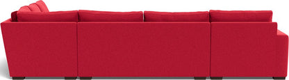 Mesa 156" Corner Sectionals w. Left Chaise - Bennett Red