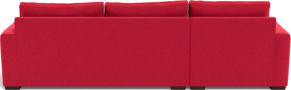 Mesa 123" Left Chaise Sectional - Bennett Red