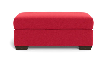 Mesa Storage Ottoman - Bennett Red