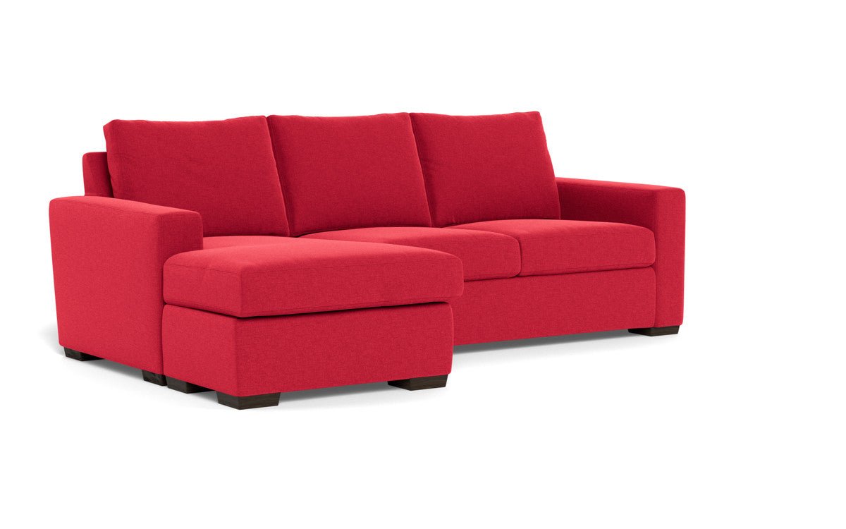 Mesa 101" Reversible Sofa Chaise - Bennett Red