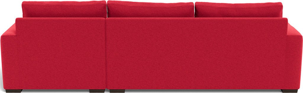 Mesa 123" Right Chaise Sectional - Bennett Red