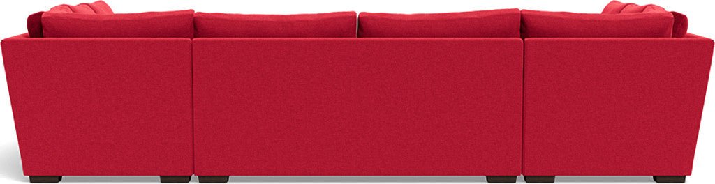Mesa 154" Condo U Sectional - Bennett Red