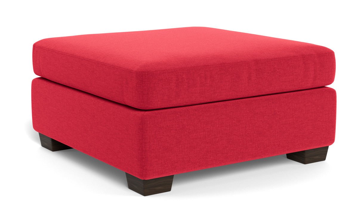 Track Ottoman - Bennett Red