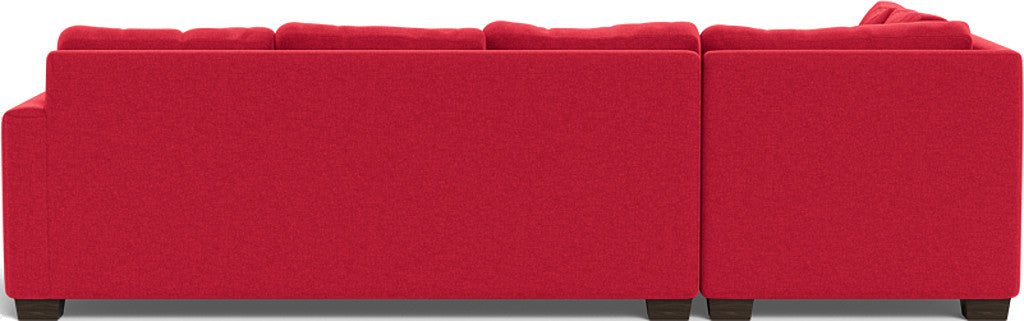 Track 121" Left Chaise Sleeper Sectional - Bennett Red
