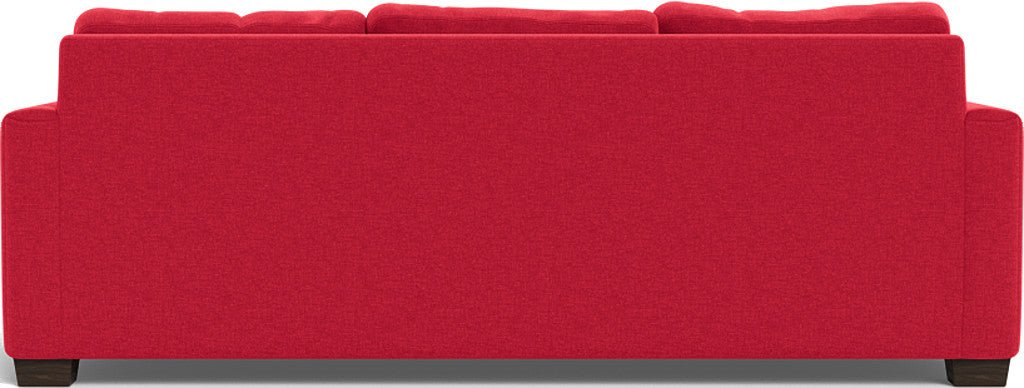 Track 87" Reversible Sofa Chaise - Bennett Red