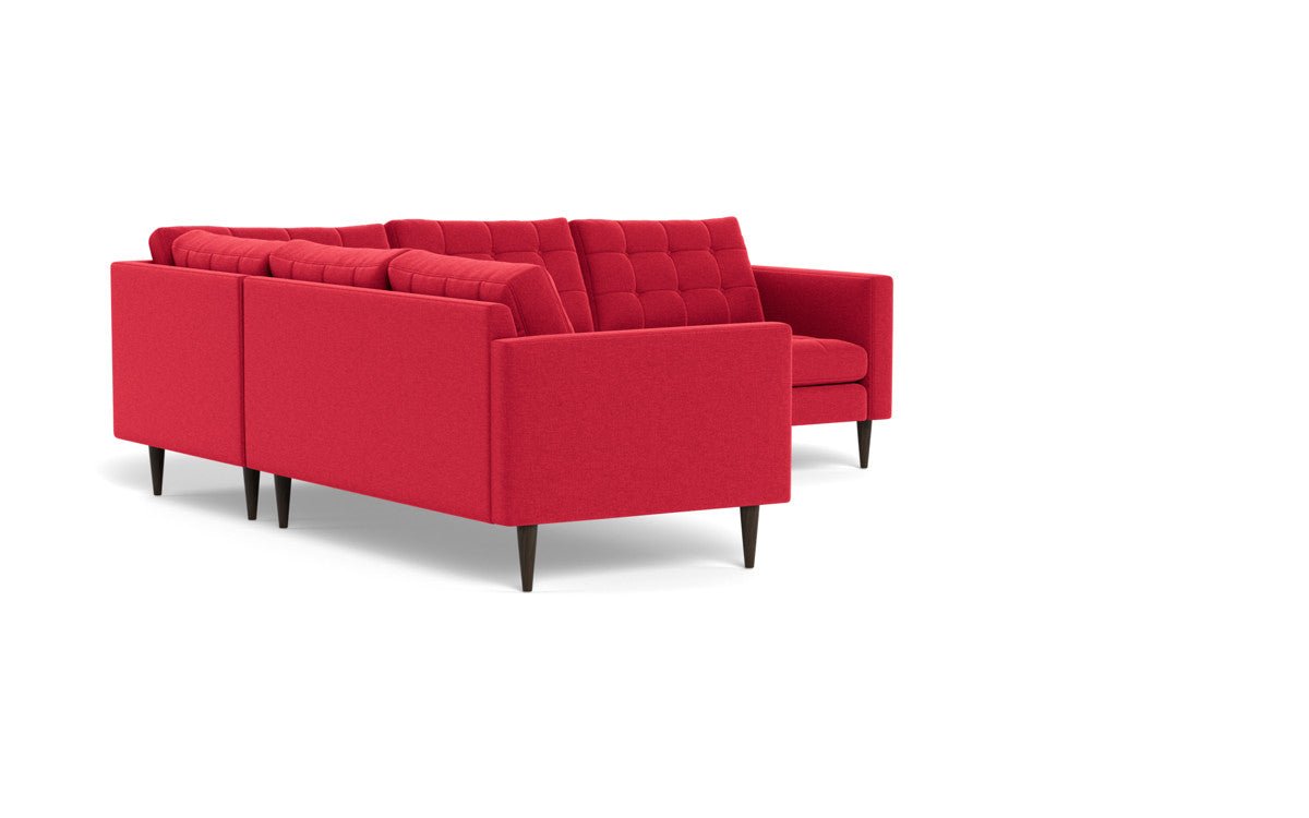 Wallace 102" Corner Sectional - Bennett Red
