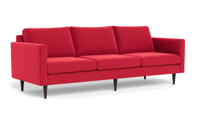 Wallace 98" Untufted Estate Sofa - Bennett Red