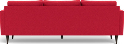 Wallace 98" Untufted Estate Sofa - Bennett Red
