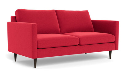 Wallace 69" Untufted Loveseat - Bennett Red