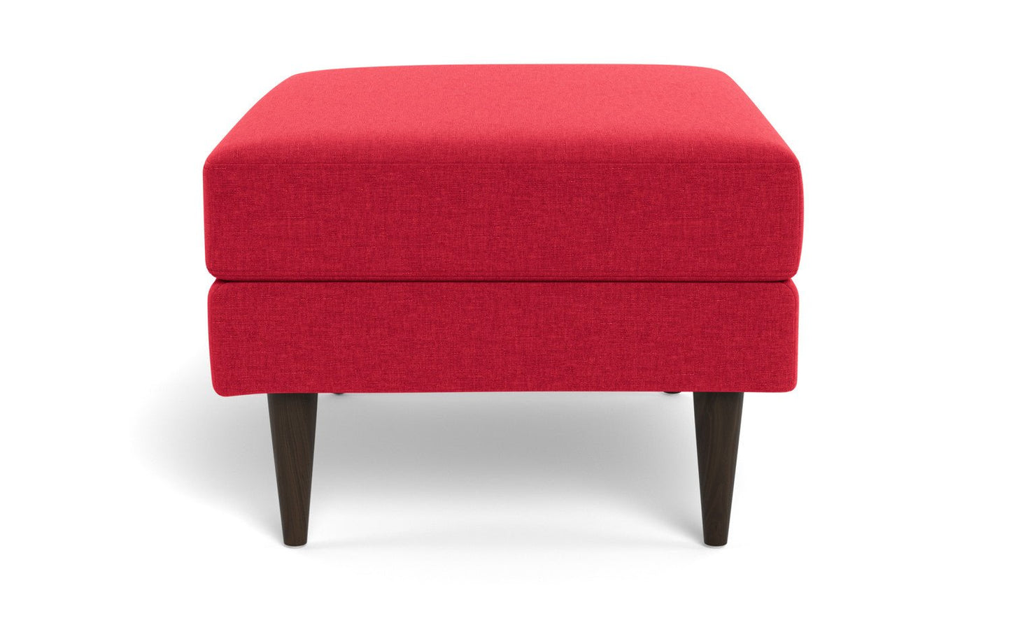 Wallace Untufted Ottoman - Bennett Praline