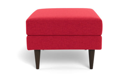 Wallace Untufted Ottoman - Bennett Praline