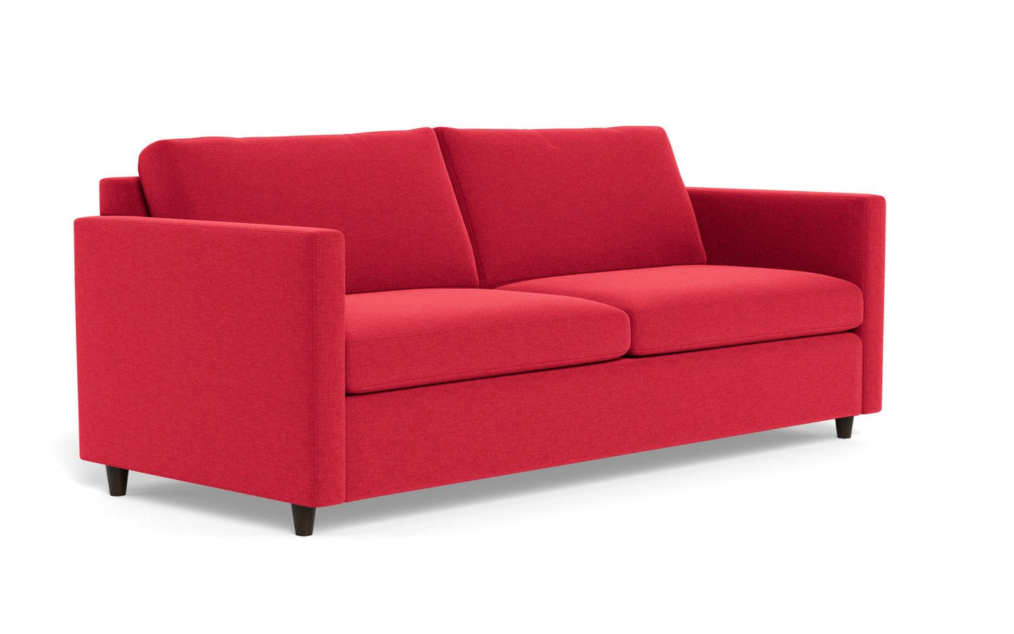 Wallace 74" Untufted Queen Sleeper Sofa - Bennett Red