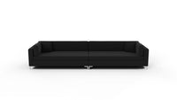 Bonnell 162" 2pc Estate Sofa - Superb Gunmetal