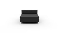 Bonnell Armless Chaise - Superb Gunmetal