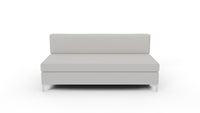 Bonnell Armless Sofa - Camila Oyster