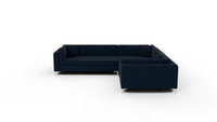 Bonnell 137" Double Cuddler Right Corner Sectional - Dream Eclipse