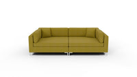 Bonnell 112" Double Cuddler Sofa - Dream Apple