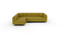 Bonnell 124" Left Chaise Sectional - Dream Apple