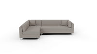 Bonnell 124" Left Chaise Sectional - Peyton Slate