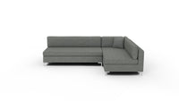 Bonnell 119" Right Corner Armless Sectional - Curious Evergreen