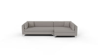 Bonnell 137" Right Cuddler Sectional - Curious Silverpine
