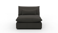 Bouldin Armless Chair - Dream Onyx