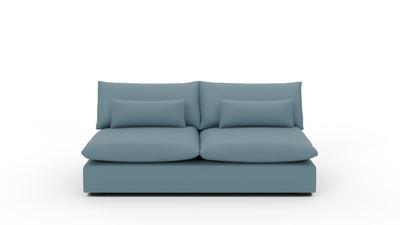Bouldin Armless Sofa - Sorrento Ocean
