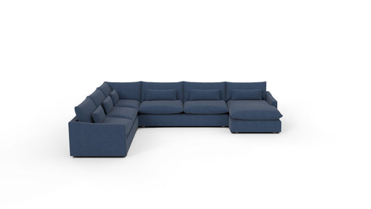 Bouldin 163" Corner Sectional W. Raf Chaise - Wiley Ink