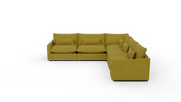 Bouldin 123" Corner Sectional - Dream Apple