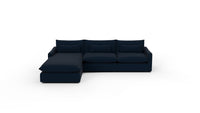 Bouldin 126" Laf Chaise Sectional - Dream Eclipse