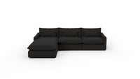 Bouldin 126" Laf Chaise Sectional - Dream Onyx