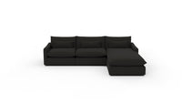 Bouldin 126" Raf Chaise Sectional - Dream Onyx