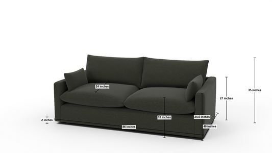 Bouldin 86" Sofa -