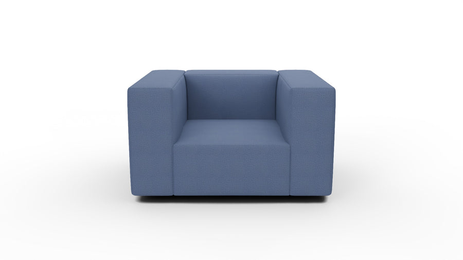Brentwood 48" Arm Chair - Peyton Navy