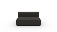 Brentwood 56" Armless Loveseat - Dream Onyx