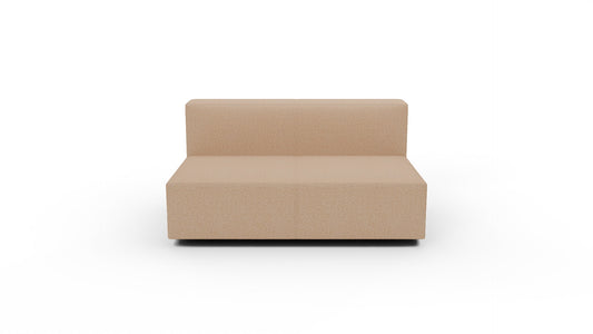 Brentwood 56" Armless Loveseat - Elliot Sunflower
