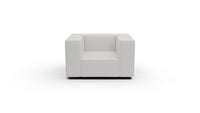 Brentwood 48" Leather Arm Chair - Tribeca Chelsea