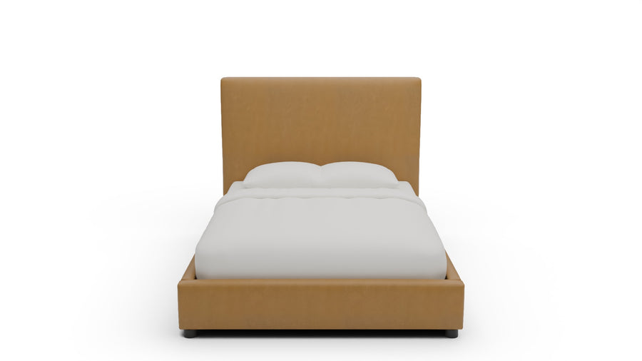 Build a Bed Leather — Queen — Sonoma Camel