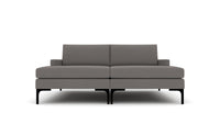 Barton Springs 78" Double Chaise - Peyton Slate